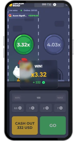 retrait chicken road jeu d'argent